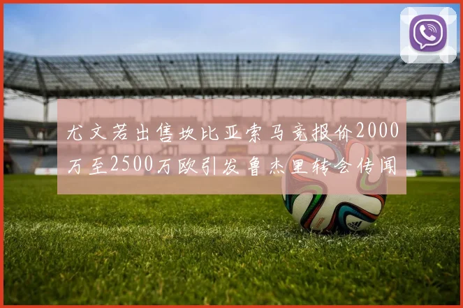 尤文若出售坎比亚索马竞报价2000万至2500万欧引发鲁杰里转会传闻
